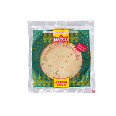 Pappadoms Jeera 40x200g